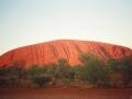Ayers Rock (Uluru), is a large sandstone rock formation in central Australia, Uluru-Kata Tjuta National Park, Austrália, Oceania
