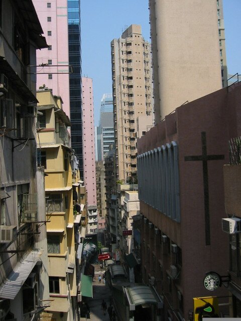 Le centre de Hong Kong