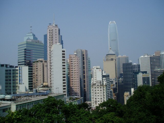 Le centre de Hong Kong
