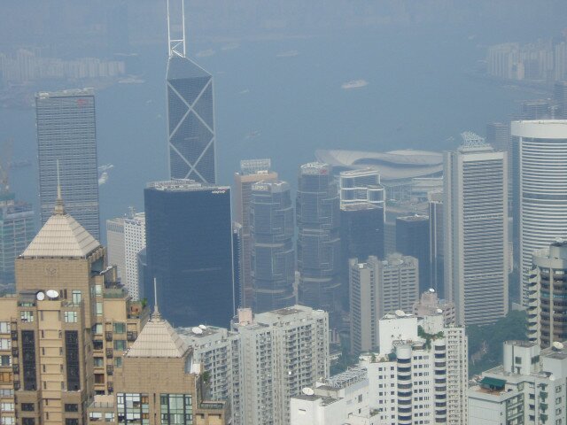 Le centre de Hong Kong