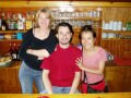 Manu & Lotta, les propriétaires (des normands) du French Café et leur complice chinoise