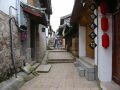 A small typical lane of Naxi style in Lijiang , 麗江, 中国, アジア A small typical lane of Naxi style in Lijiang , 麗江, 中国, アジア