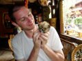 Germain and a very small pup, the girls like !! , 麗江, 中国, アジア Germain and a very small pup, the girls like !! , 麗江, 中国, アジア