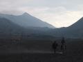Indonesians in the Bromo caldera, Mount Bromo, อินโดนิเซีย, เอเชีย