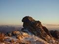 Baba mountain view from Treskavec monastery near Prilep