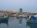Marsaxlokk harbour, view 1, Marsaxlokk, Малта, Европа