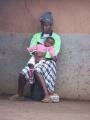 A mother with her child, Mbabane, Swaziland, Afrika A mother with her child, Mbabane, Swaziland, Afrika